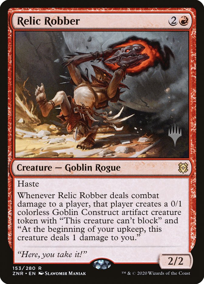 Relic Robber (Promo Pack) [Zendikar Rising Promos] | Gear Gaming Bentonville