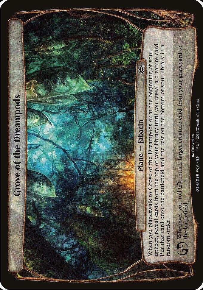 Grove of the Dreampods (Planechase Anthology) [Oversize Cards] | Gear Gaming Bentonville