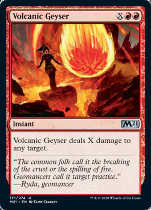 Volcanic Geyser [Core Set 2021] | Gear Gaming Bentonville