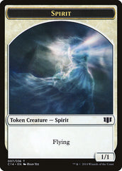 Soldier // Spirit Double-sided Token [Commander 2014 Tokens] | Gear Gaming Bentonville