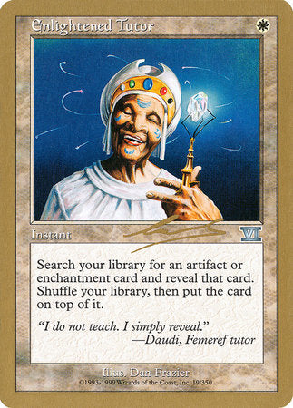 Enlightened Tutor - 2000 Nicolas Labarre (6ED) [World Championship Decks] | Gear Gaming Bentonville