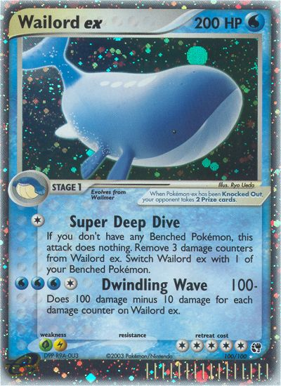 Wailord ex (100/100) [EX: Sandstorm] | Gear Gaming Bentonville