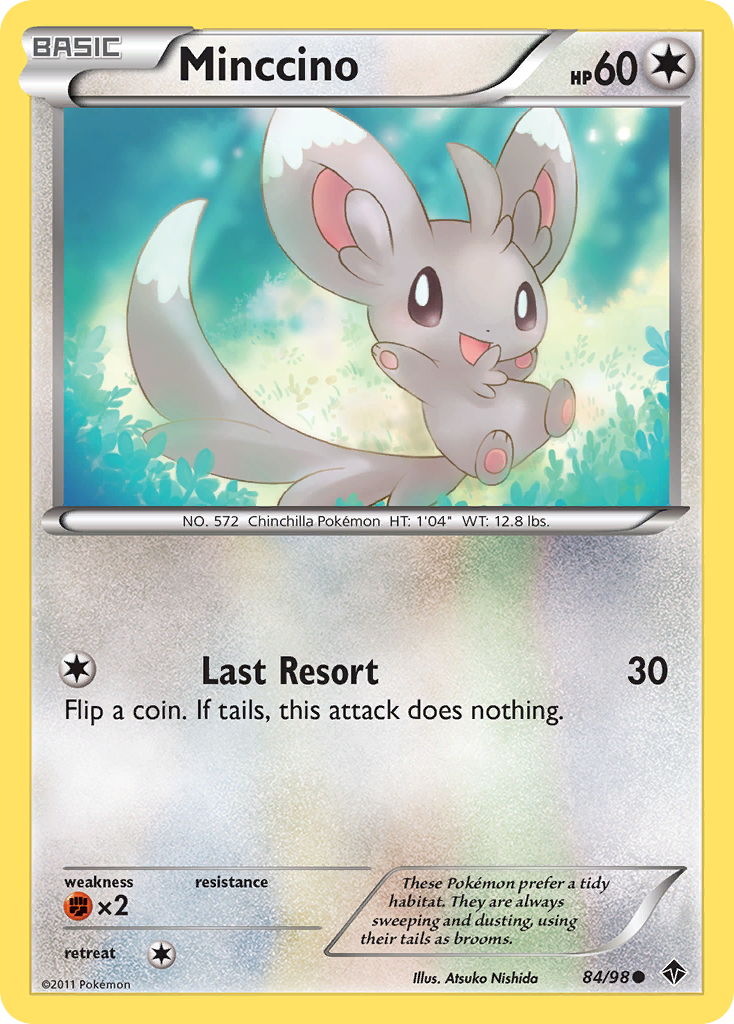 Minccino (84/98) [Black & White: Emerging Powers] | Gear Gaming Bentonville