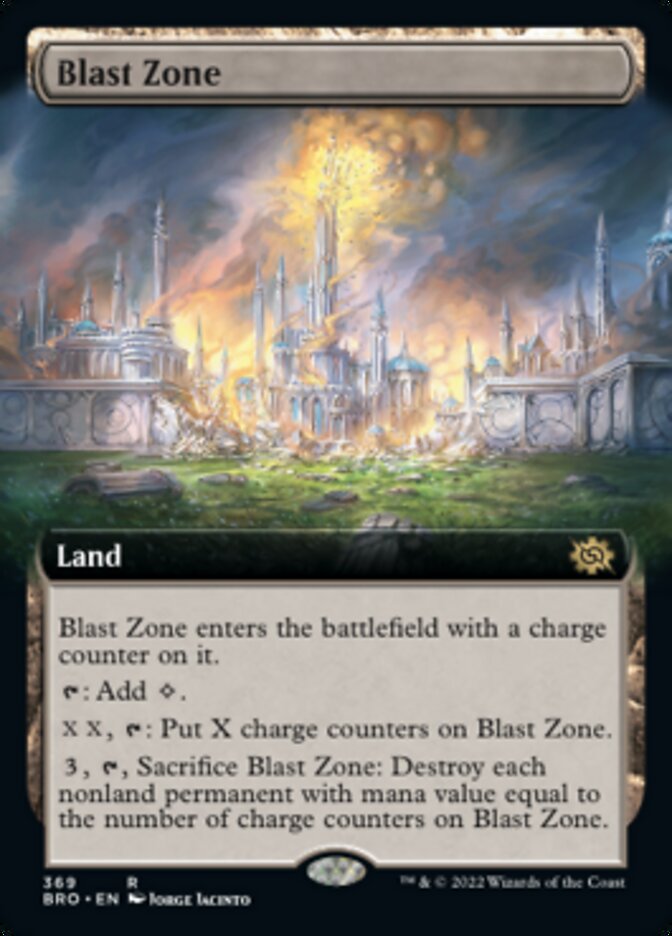 Blast Zone (Extended Art) [The Brothers' War] | Gear Gaming Bentonville