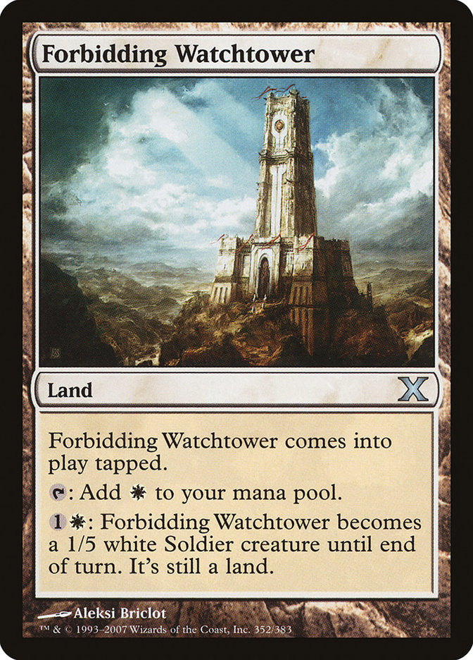 Forbidding Watchtower [Tenth Edition] | Gear Gaming Bentonville