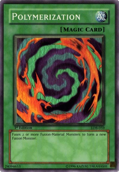 Polymerization [LOB-059] Super Rare | Gear Gaming Bentonville