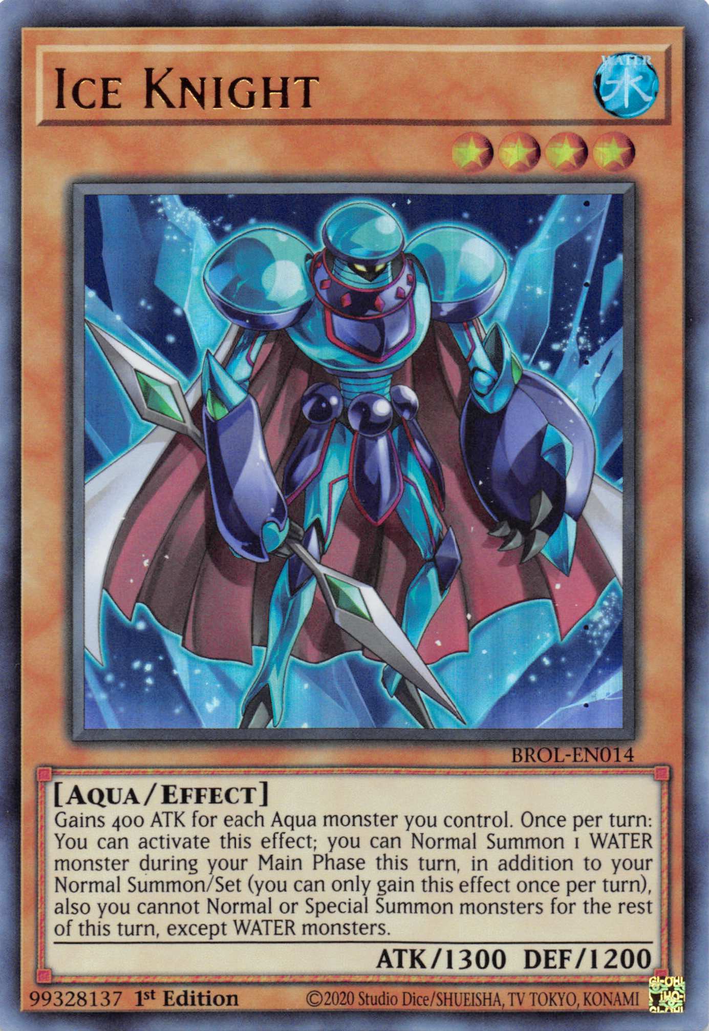 Ice Knight [BROL-EN014] Ultra Rare | Gear Gaming Bentonville