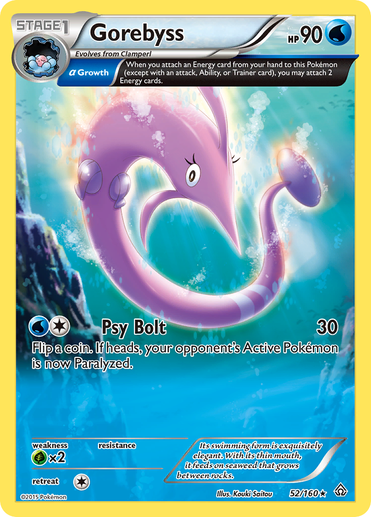 Gorebyss (52/160) [XY: Primal Clash] | Gear Gaming Bentonville