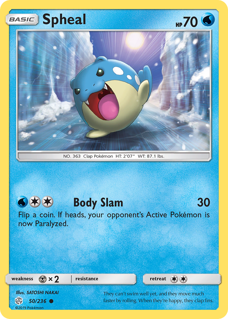 Spheal (50/236) [Sun & Moon: Cosmic Eclipse] | Gear Gaming Bentonville