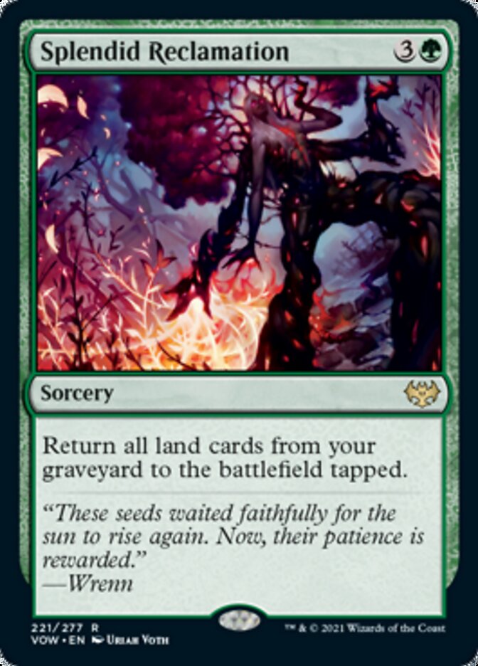 Splendid Reclamation [Innistrad: Crimson Vow] | Gear Gaming Bentonville