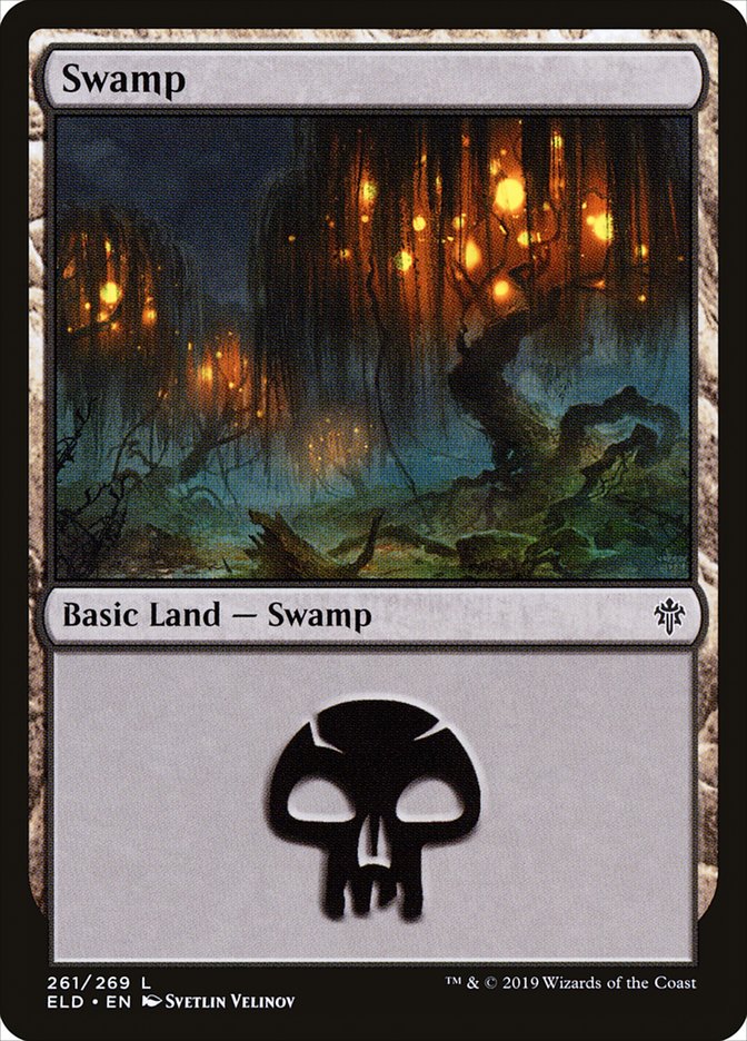 Swamp (261) [Throne of Eldraine] | Gear Gaming Bentonville