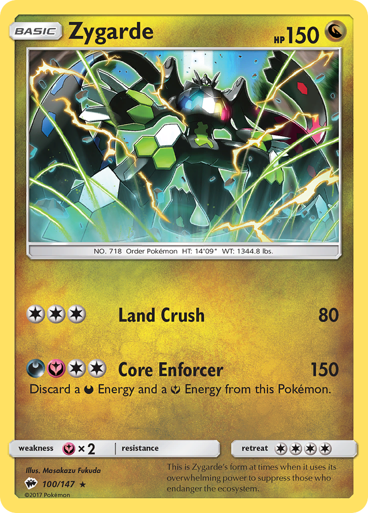 Zygarde (100/147) [Sun & Moon: Burning Shadows] | Gear Gaming Bentonville