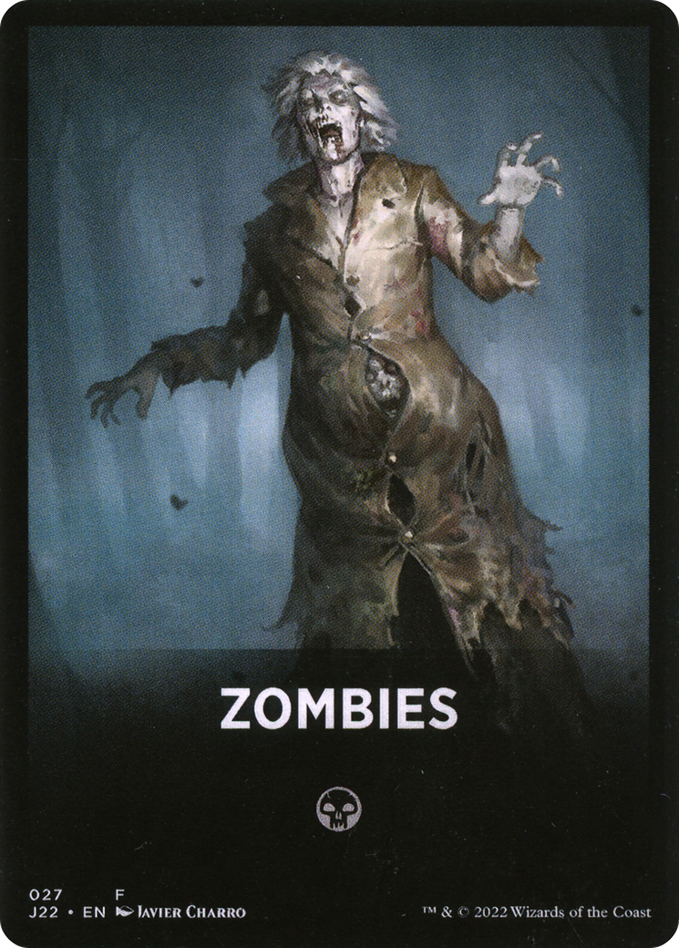 Zombies Theme Card [Jumpstart 2022 Front Cards] | Gear Gaming Bentonville