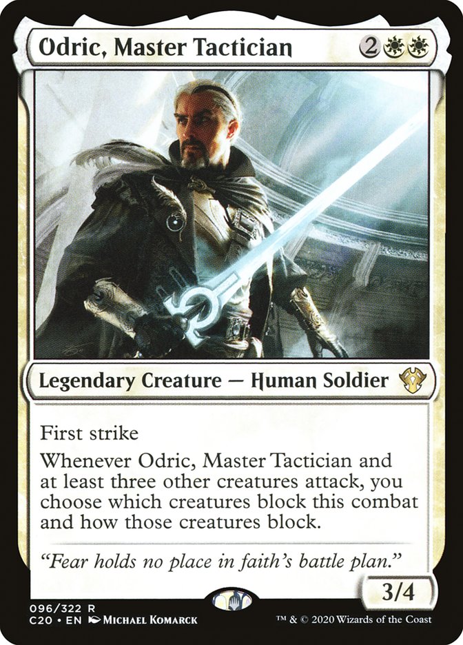 Odric, Master Tactician [Commander 2020] | Gear Gaming Bentonville