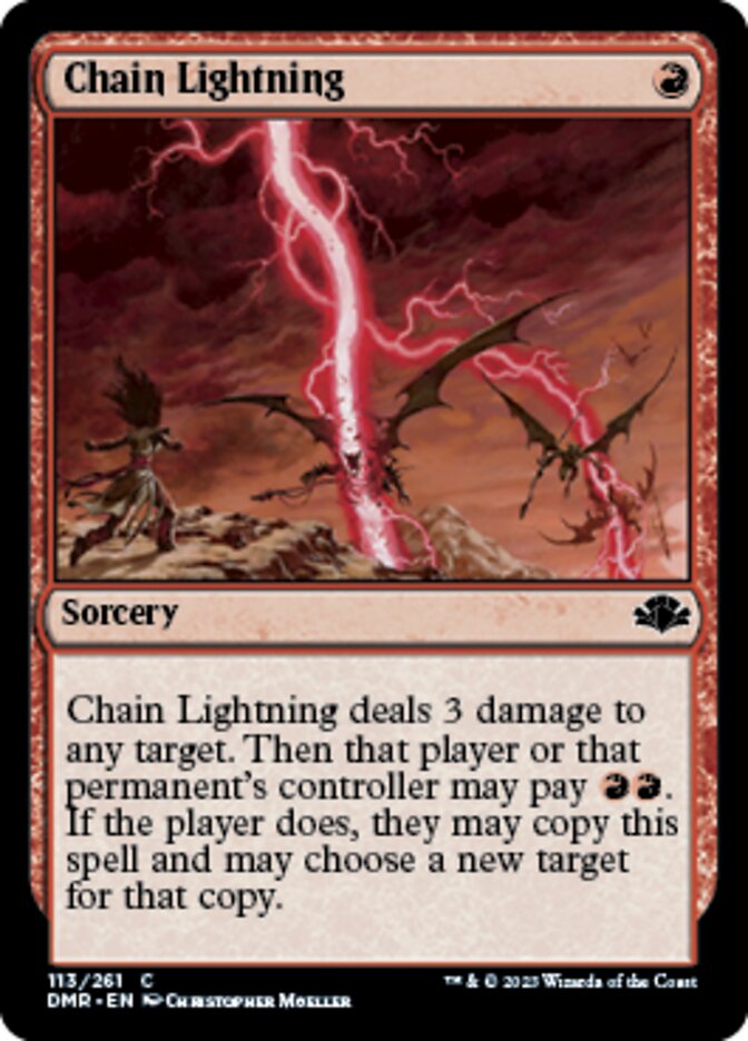 Chain Lightning [Dominaria Remastered] | Gear Gaming Bentonville