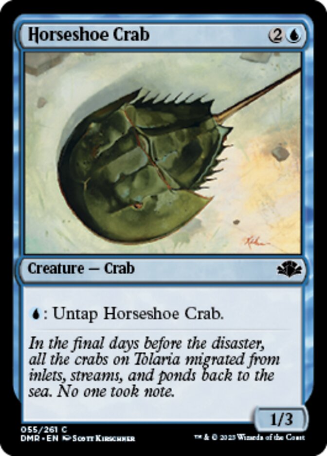 Horseshoe Crab [Dominaria Remastered] | Gear Gaming Bentonville