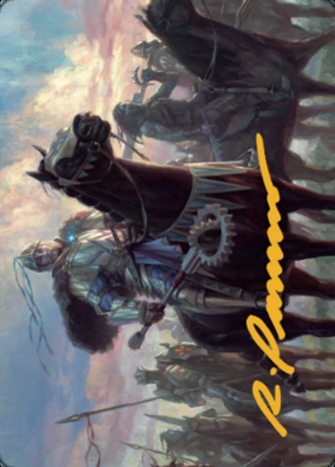 Shanid, Sleepers' Scourge Art Card (Gold-Stamped Signature) [Dominaria United Art Series] | Gear Gaming Bentonville