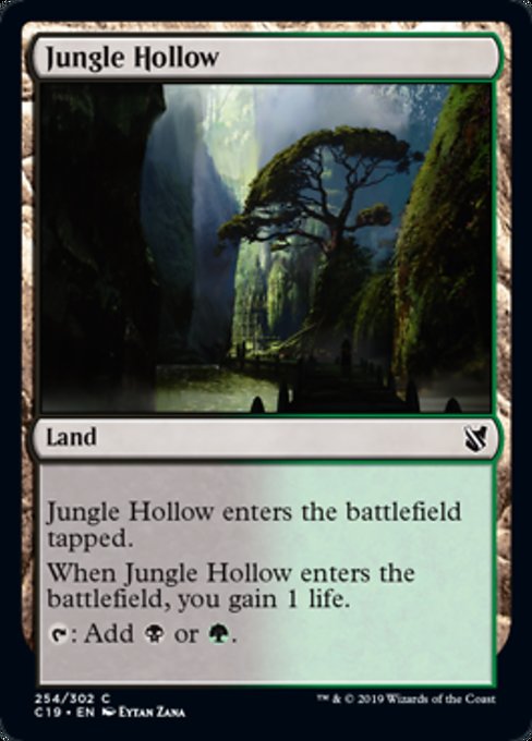 Jungle Hollow [Commander 2019] | Gear Gaming Bentonville