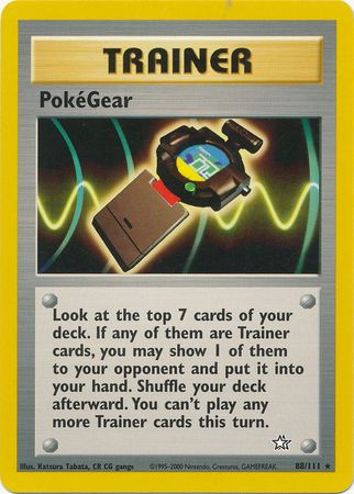 PokeGear (88/111) [Neo Genesis Unlimited] | Gear Gaming Bentonville