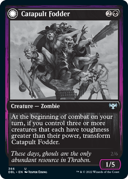 Catapult Fodder // Catapult Captain [Innistrad: Double Feature] | Gear Gaming Bentonville