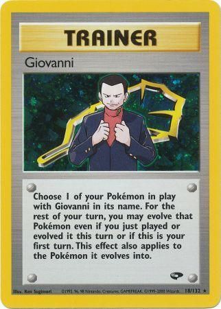 Giovanni (18/132) [Gym Challenge Unlimited] | Gear Gaming Bentonville