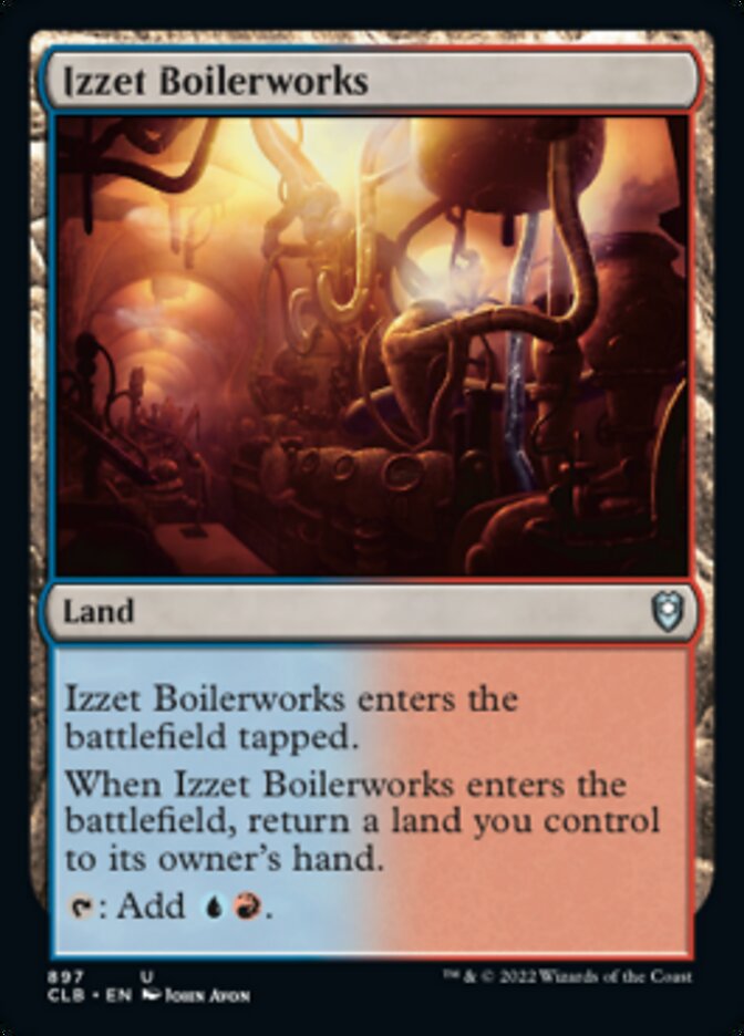 Izzet Boilerworks [Commander Legends: Battle for Baldur's Gate] | Gear Gaming Bentonville