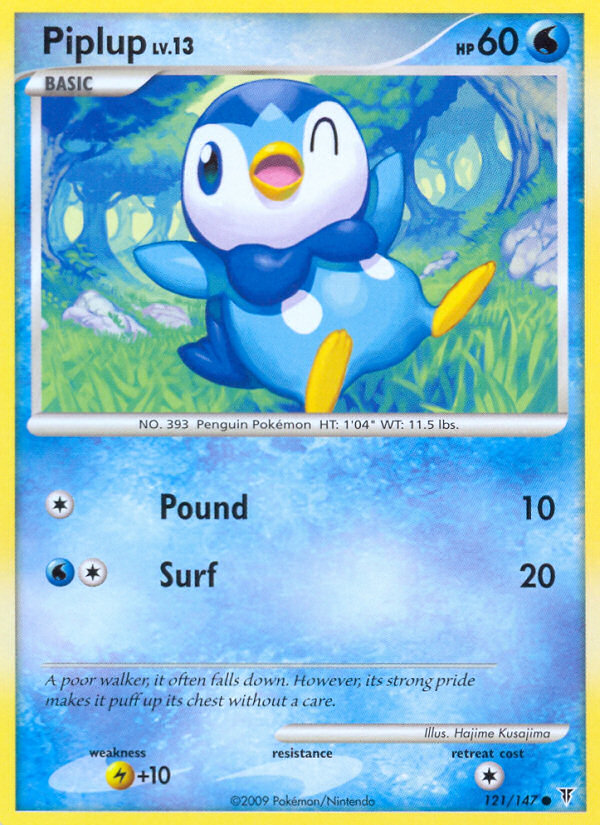 Piplup (121/147) [Platinum: Supreme Victors] | Gear Gaming Bentonville