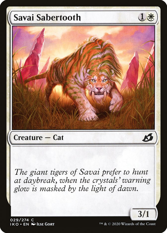 Savai Sabertooth [Ikoria: Lair of Behemoths] | Gear Gaming Bentonville