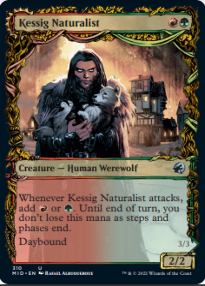 Kessig Naturalist // Lord of the Ulvenwald (Showcase Equinox) [Innistrad: Midnight Hunt] | Gear Gaming Bentonville