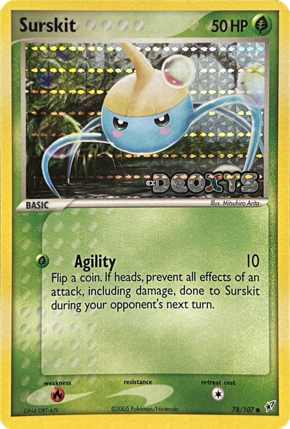 Surskit (78/107) (Stamped) [EX: Deoxys] | Gear Gaming Bentonville