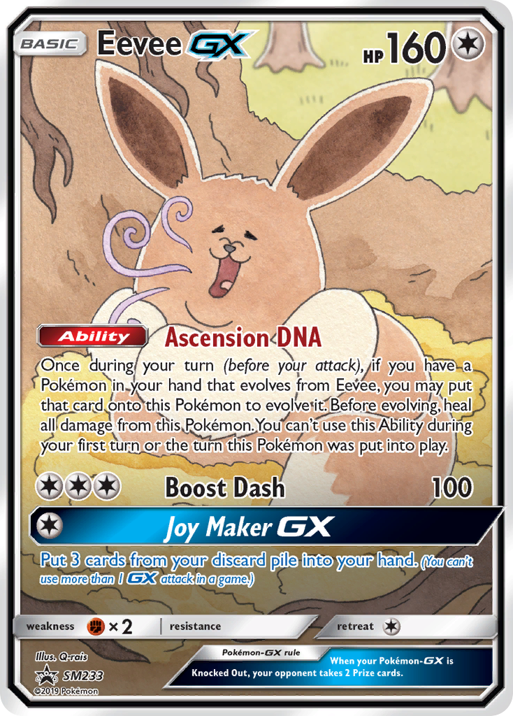 Eevee GX (SM233) [Sun & Moon: Black Star Promos] | Gear Gaming Bentonville