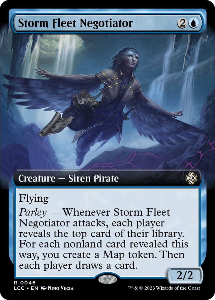 Storm Fleet Negotiator (Extended Art) [The Lost Caverns of Ixalan Commander] | Gear Gaming Bentonville