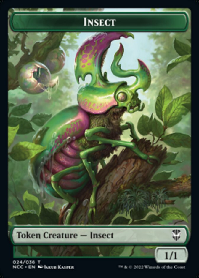 Ogre // Insect Double-sided Token [Streets of New Capenna Commander Tokens] | Gear Gaming Bentonville