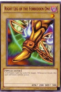 Right Leg of the Forbidden One (Red) [Duelist League Promo] [DL11-EN002] | Gear Gaming Bentonville