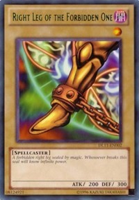 Right Leg of the Forbidden One (Blue) [Duelist League Promo] [DL11-EN002] | Gear Gaming Bentonville