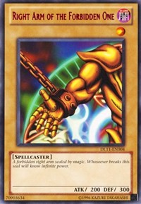 Right Arm of the Forbidden One (Red) [Duelist League Promo] [DL11-EN004] | Gear Gaming Bentonville