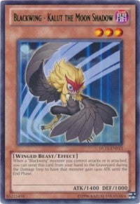 Blackwing - Kalut the Moon Shadow (Blue) [Duelist League Promo] [DL11-EN013] | Gear Gaming Bentonville