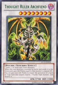 Thought Ruler Archfiend (Green) [Duelist League Promo] [DL11-EN014] | Gear Gaming Bentonville