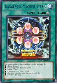 Dangerous Machine Type-6 (Blue) [Duelist League Promo] [DL12-EN016] | Gear Gaming Bentonville