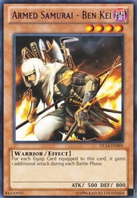 Armed Samurai - Ben Kei (Purple) [Duelist League Promo] [DL14-EN003] | Gear Gaming Bentonville