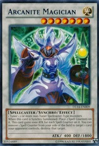 Arcanite Magician (Blue) [Duelist League Promo] [DL14-EN009] | Gear Gaming Bentonville