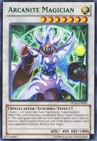 Arcanite Magician (Green) [Duelist League Promo] [DL14-EN009] | Gear Gaming Bentonville