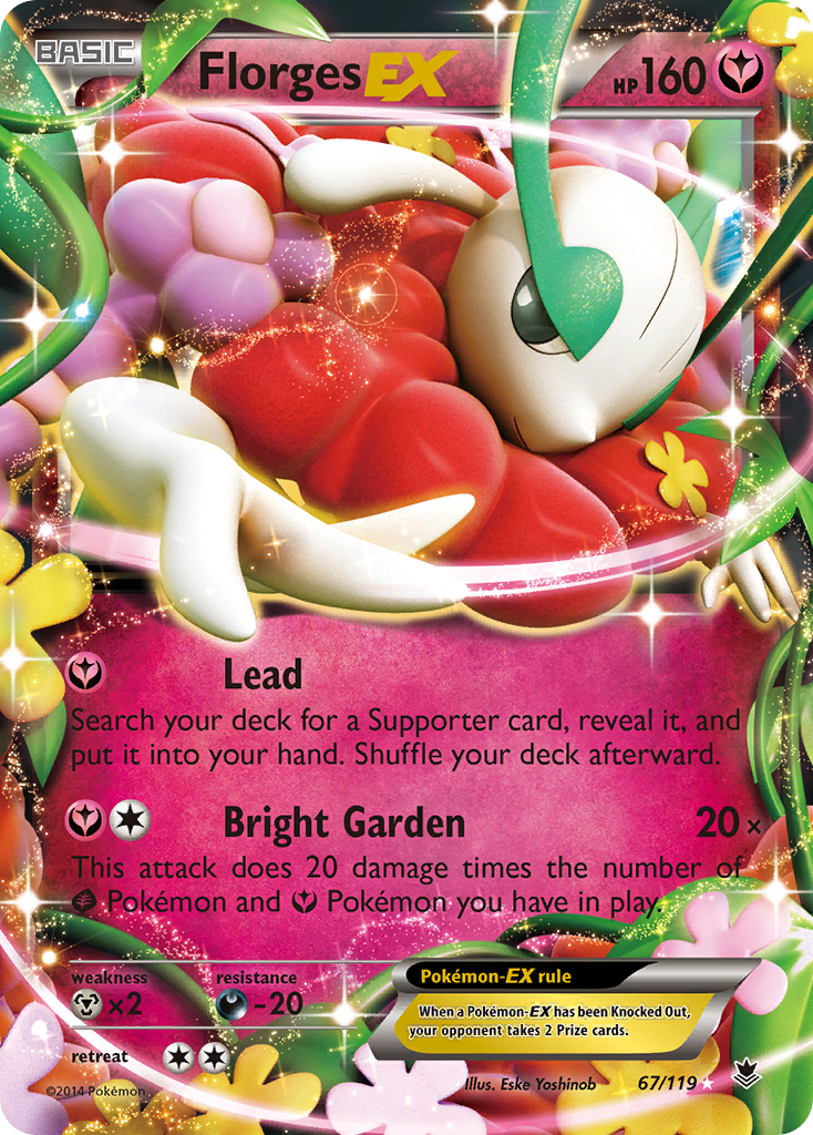 Florges EX (67/119) [XY: Phantom Forces] | Gear Gaming Bentonville