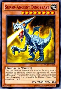 Super-Ancient Dinobeast (Red) [Duelist League Promo] [DL17-EN004] | Gear Gaming Bentonville