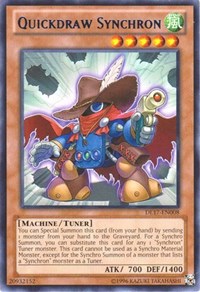 Quickdraw Synchron (Blue) [Duelist League Promo] [DL17-EN008] | Gear Gaming Bentonville