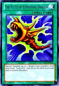 The Flute of Summoning Dragon (Blue) [Duelist League Promo] [DL17-EN013] | Gear Gaming Bentonville