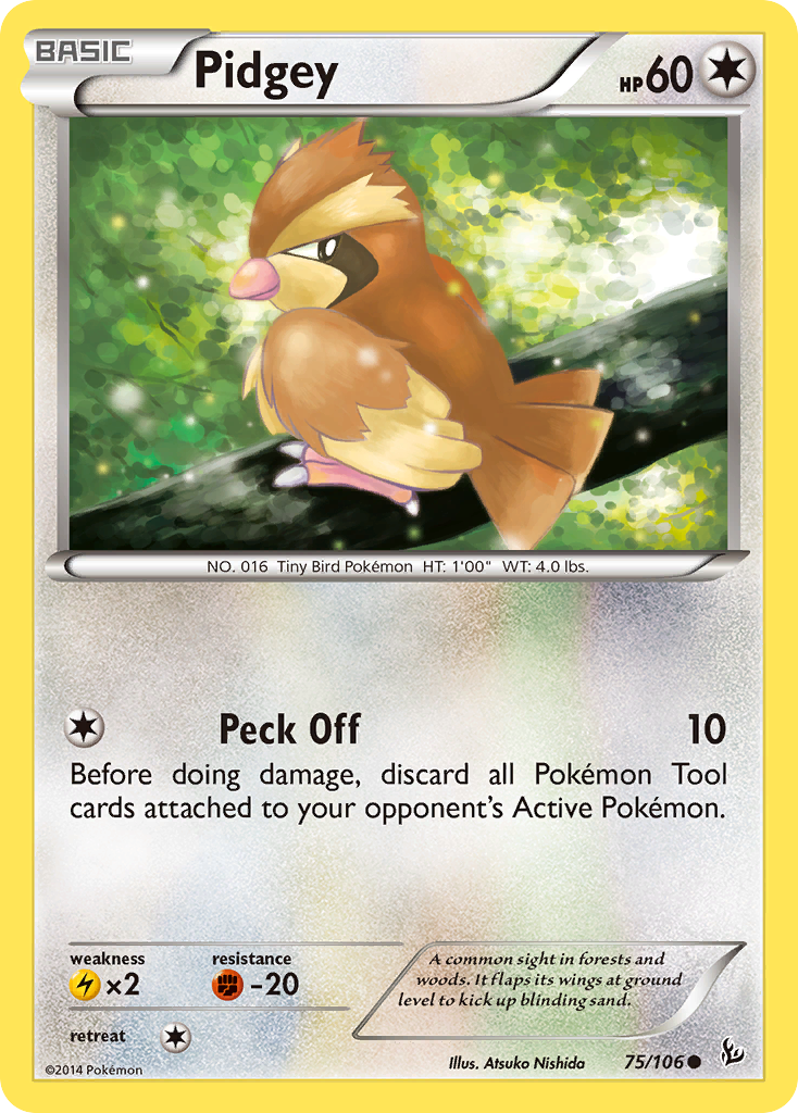 Pidgey (75/106) [XY: Flashfire] | Gear Gaming Bentonville