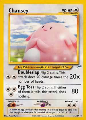 Chansey (31/105) [Neo Destiny Unlimited] | Gear Gaming Bentonville