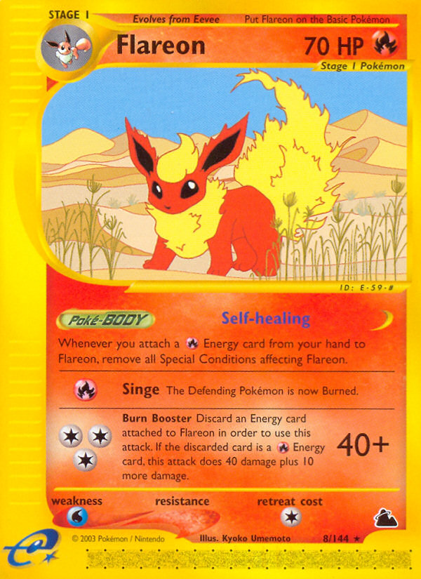 Flareon (8/144) [Skyridge] | Gear Gaming Bentonville