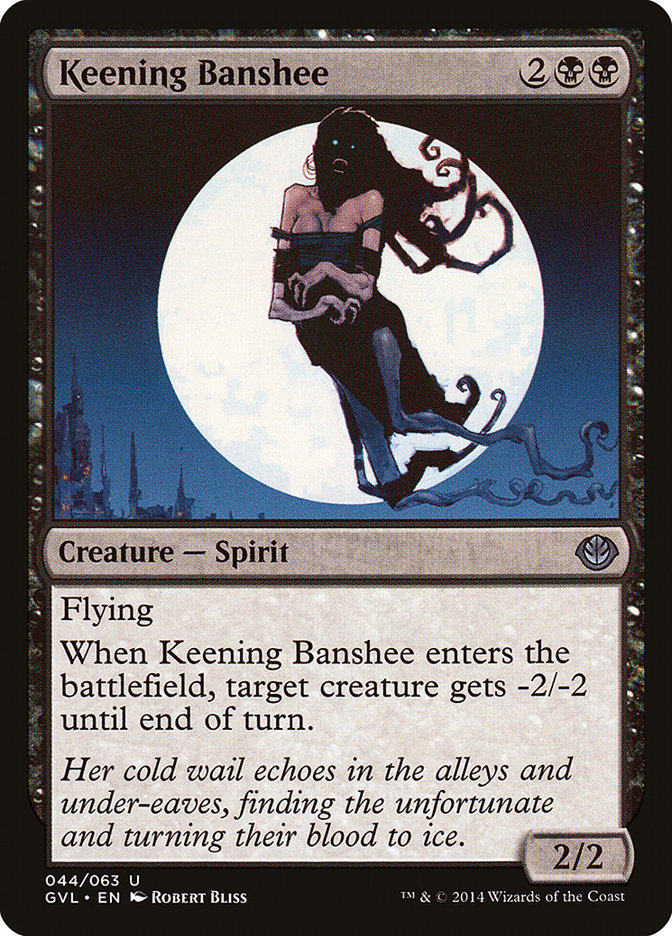 Keening Banshee (Garruk vs. Liliana) [Duel Decks Anthology] | Gear Gaming Bentonville